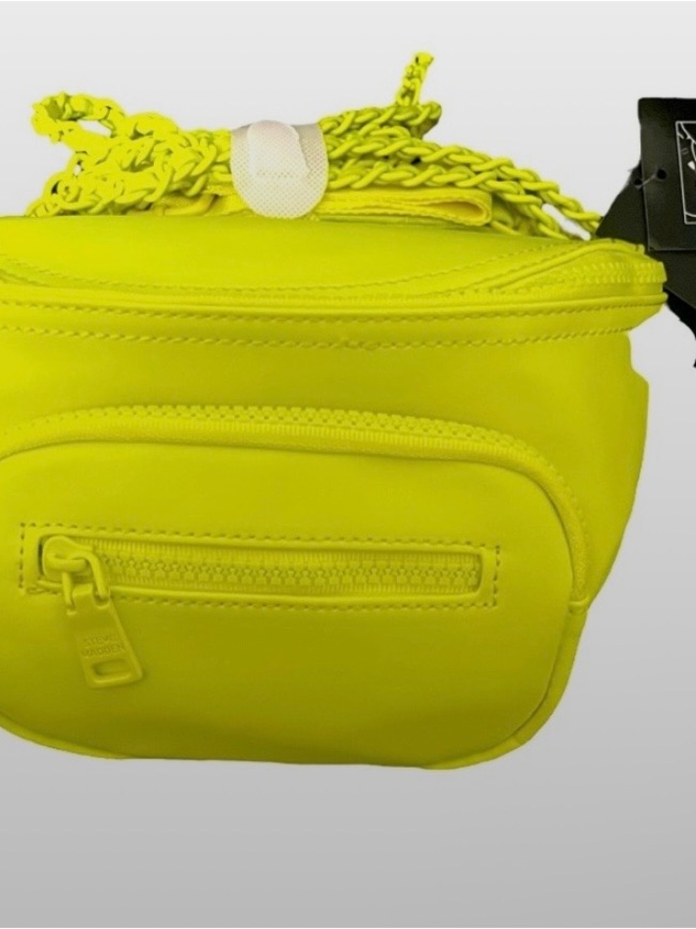 Steve Madden BLively Neon Yellow Convertible Belt Bag NWT - Picture 5 of 12
